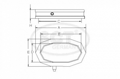 SCT GERMANY sb2383 -  Воздушный фильтр